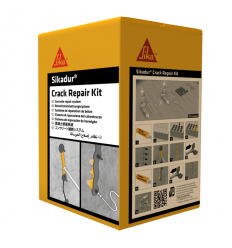 SIKADUR CRACK REPAIR KIT- SIKA  ΠΛΗΡΕΣ ΣΥΣΤΗΜΑ ΑΠΟΚΑΤΑΣΤΑΣΗΣ ΡΩΓΜΩΝ ΣΚΥΡΟΔΕΜΑΤΟΣ
