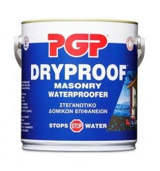 ΧΡΩΜΑ ΣΤΕΓΑΝΩΤΙΚΟ PGP DRYPROOF WATERPROOFER ΛΕΥΚΟ 4kg
