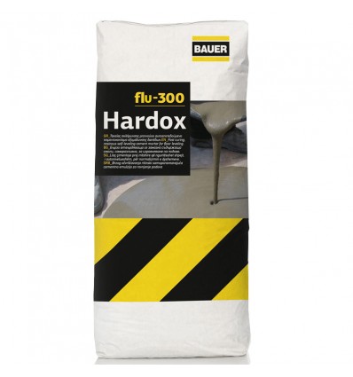 Ταχύπηκτο υπερρευστο επαγγελματικό υλικό επίστρωσης δαπέδων Hardox flu 300 BAUER 25kg