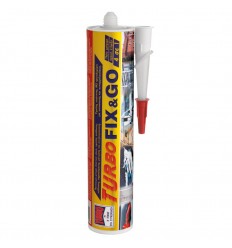 Turbo Fix&Go Σφραγιστική Σιλικόνη Γκρι 290ml