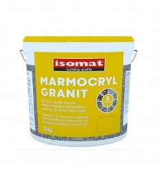 Isomat Marmocryl Granit Ακρυλικό Παστώδες Επίχρισμα Εμφάνισης Γρανίτη G530 - 25 Kg