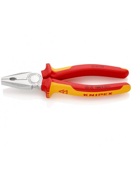 ΠΕΝΣΑ KNIPEX ΗΛΕΚΤΡΟΛΟΓΟΥ 1000VOLT 200ΜΜ VDE - 0306200