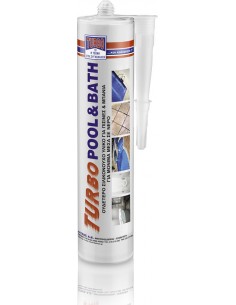 Σιλικόνη Αντιμουχλική Turbo Pool&Bath Διάφανη 310mL