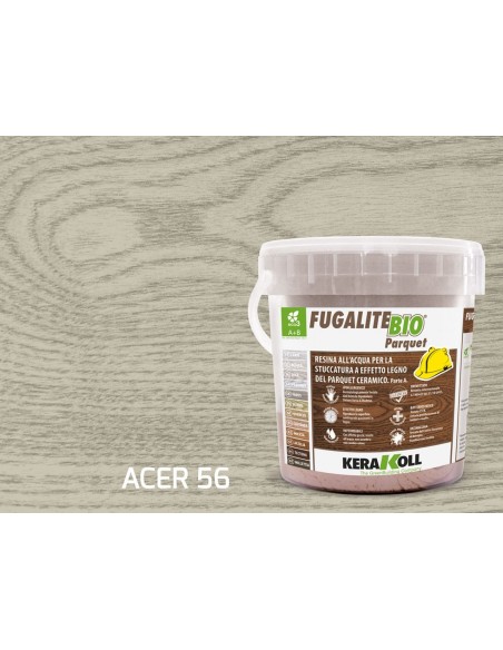 Kerakoll Fugalite Bio Parquet Ξυλόστοκος Εποξειδικός 3kg - Acer 56