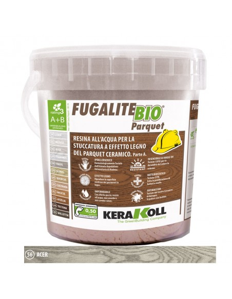 Kerakoll Fugalite Bio Parquet Ξυλόστοκος Εποξειδικός 3kg - Acer 56