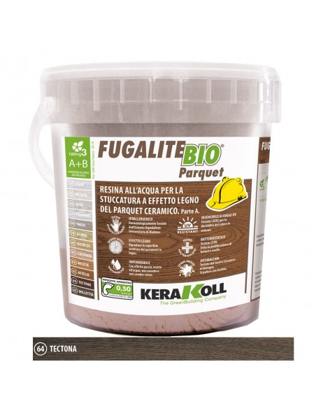 Kerakoll Fugalite Bio Parquet Ξυλόστοκος Εποξειδικός 3kg - Tectona 64