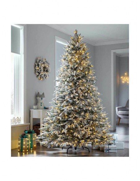 240 Λαμπάκια LED 11.95μ Θερμό Λευκό σε Σειρά με Πράσινο Καλώδιο και Προγράμματα Eurolamp 600-11531