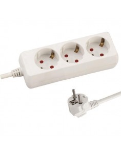 EUROLAMP ΠΟΛΥΠΡΙΖΟ 3 ΘΕΣΕΩΝ ΜΕ ΚΑΛΩΔΙΟ 3X1,5MM 1,5M ΜΕ...