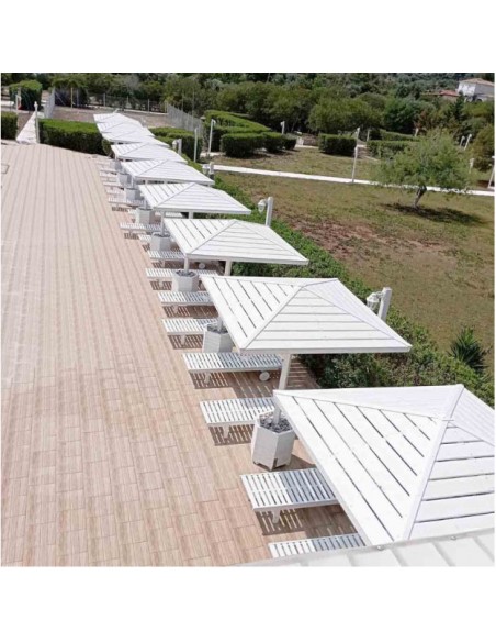 ΟΜΠΡΕΛΑ ΠΑΡΑΛΙΑΣ ΞΥΛΙΝΗ 200 X 200ΕΚ.