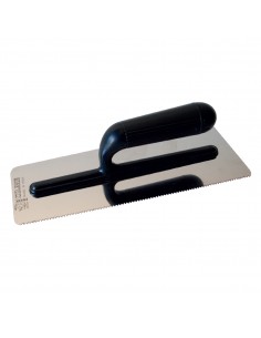 COME ΣΠΑΤΟΥΛΑ STUCCO VENEZIANO ΜΕ ΔΟΝΤΙ ΙΝΟΧ 280x120x0.6mm