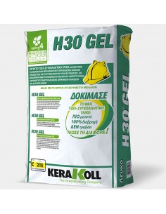 H-30 GEL 25kg Λευκή κόλλα πλακιδίων & φυσικών λίθων KERAKOLL