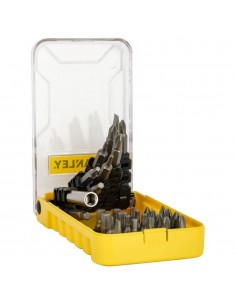 ΜΥΤΕΣ ΣΕΤ 30 ΤΕΜ+ΜΑΓΝΗΤΙΚΟΣ ΑΝΤΑΠΤΟΡΑΣ STANLEY STA60525-XJ