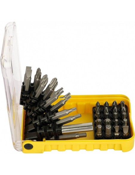 ΜΥΤΕΣ ΣΕΤ 30 ΤΕΜ+ΜΑΓΝΗΤΙΚΟΣ ΑΝΤΑΠΤΟΡΑΣ STANLEY STA60525-XJ