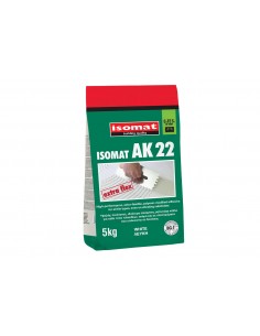 Κόλλα πλακιδίων Isomat AK-22 Λευκή 5kg