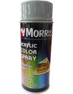 Morris Σπρέι Βαφής Acrylic με Γυαλιστερό Εφέ Grey White...