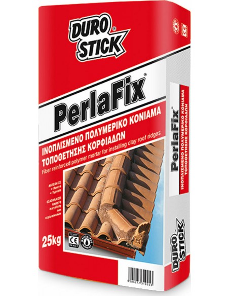 PERLAFIX Durostick Ινοπλισμένο κονίαμα κορφιάδων 25kg