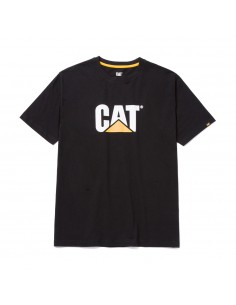 CAT ΜΠΛΟΥΖΑΚΙ ΚΟΝΤΟΜΑΝΙΚΟ ΜΑΥΡΟ TM LOGO - XXL