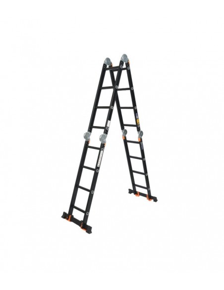ΣΚΑΛΑ ΑΛΟΥΜΙΝΙΟΥ ΠΟΛΛΑΠΛΩΝ ΧΡΗΣΕΩΝ MULTILADDER BLACK 4x3 3.70m PALBEST