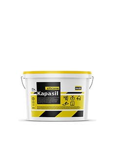 Bauer Σοβάς Σιλικονούχος Kapasil 0.8mm 25kg Λευκός