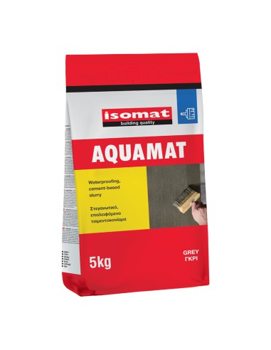 ISOMAT - 5kg ΓΚΡΙ AQUAMAT ΕΠΑΛΕΙΦΟΜΕΝΟ...