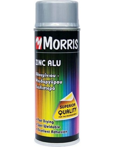 Morris Σπρέι Γαλβανισμού Zinc Alu με Γυαλιστερό...