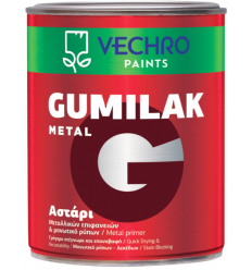 GUMILAK ΑΣΤΑΡΙ ΜΕΤΑΛΛΩΝ Λευκό 2,5 lt