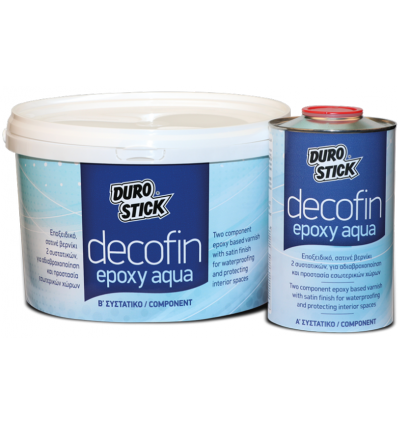 Decofin Epoxy Aqua 4kg (Α 3kg+Β 1kg)