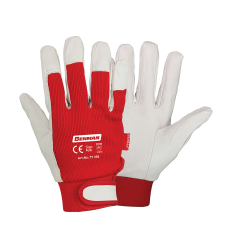 ΓΑΝΤΙΑ ΥΦΑΣΜΑ+ΔΕΡΜΑ ΜΕ VELCRO 10  /XL BENMAN