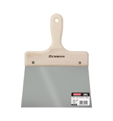 ΣΠΑΤΟΥΛΑ ΦΑΡΔΙΑ INOX, ΜΑΚΡΙΑ ΛΑΜΑ, ΞΥΛINH ΛΑΒΗ 200mm, BENMAN