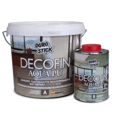 Decofin Aqua PU 3kg (Α: 2445gr, Β: 555gr)