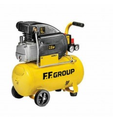 F.F. Group AC-D 224 Easy Μονοφασικό Κομπρεσέρ Αέρος με Ισχύ 2hp και Αεροφυλάκιο 24lt