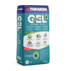 GEL+ PLUS ΚΟΛΛΑ ΠΛΑΚΙΔΙΩΝ THRAKON  25Kg